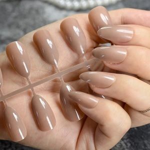 NWT nude brown nails